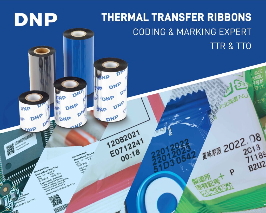 Dnp Launches A New V Series Of Thermal Transfer Ink Ribbons 9351