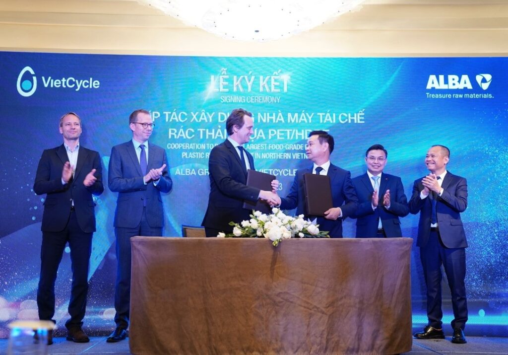 ALBA, VietCycle to construct PET/HDPE plastic recycling plant in Vietnam