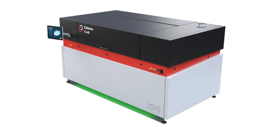 XSYS expands platemaking portfolio with new Catena-E 48 exposure unit for narrow and medium web segment