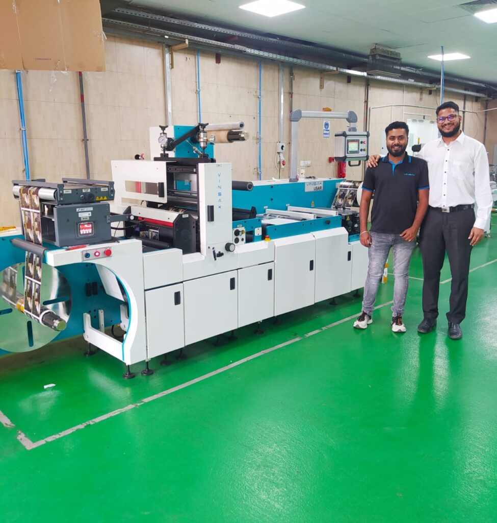 VINSAK, the manufacturer of a wide range of inkjet systems and digital embellishment solutions, has announced the installation of the VINSAK USAR 430 at Emirates Polystyrene Industries (EPI) in the UAE.