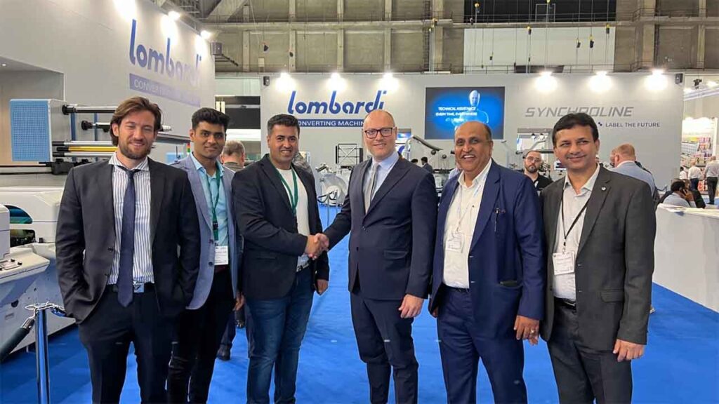 Lombardi sells multiple presses at Labelexpo Europe 2023