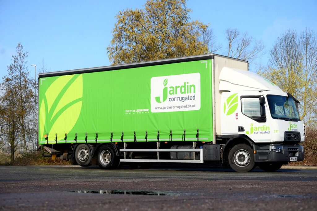 JARDIN CORRUGATED APPOINTS BRETTS TRANSPORT AS SOLE CARRIER FOLLOWING SEVEN YEAR BREAK