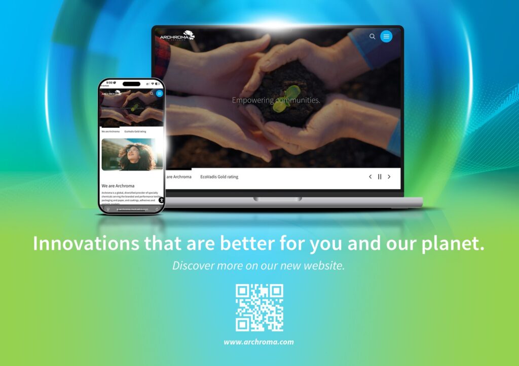 Archroma launches all-new website to support smarter, more sustainable choices across the textile and packaging value chains