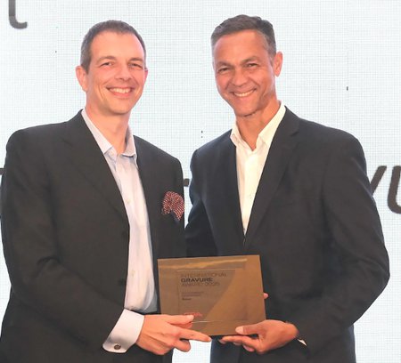 BOBST wins Gold for smartGRAVURE at the International Gravure Awards 2025