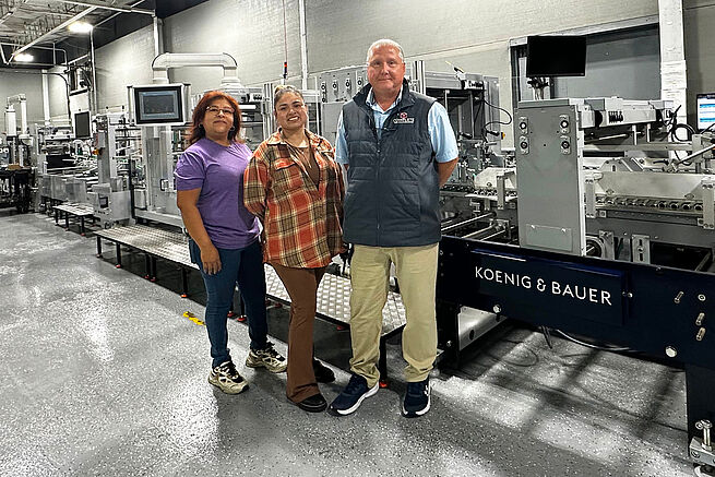 Complete Design & Packaging Scores Success With Koenig & Bauer Allpro 145 Folder Gluer