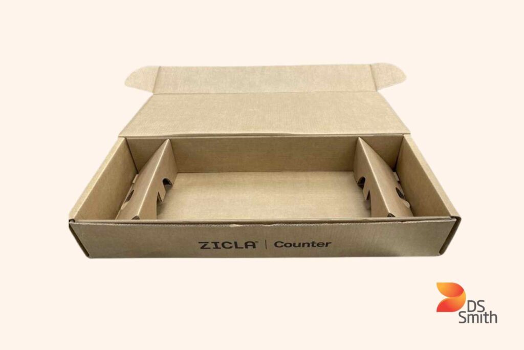 DS Smith Tecnicarton and ZICLA create fibre-based packaging solution for the protection of smart bike-lane separators