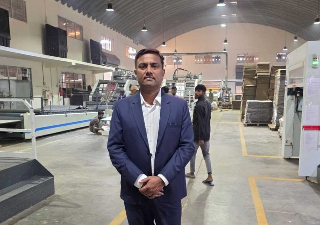 Mr Prashant Bhoite Director – J M Packaging , Vadodara