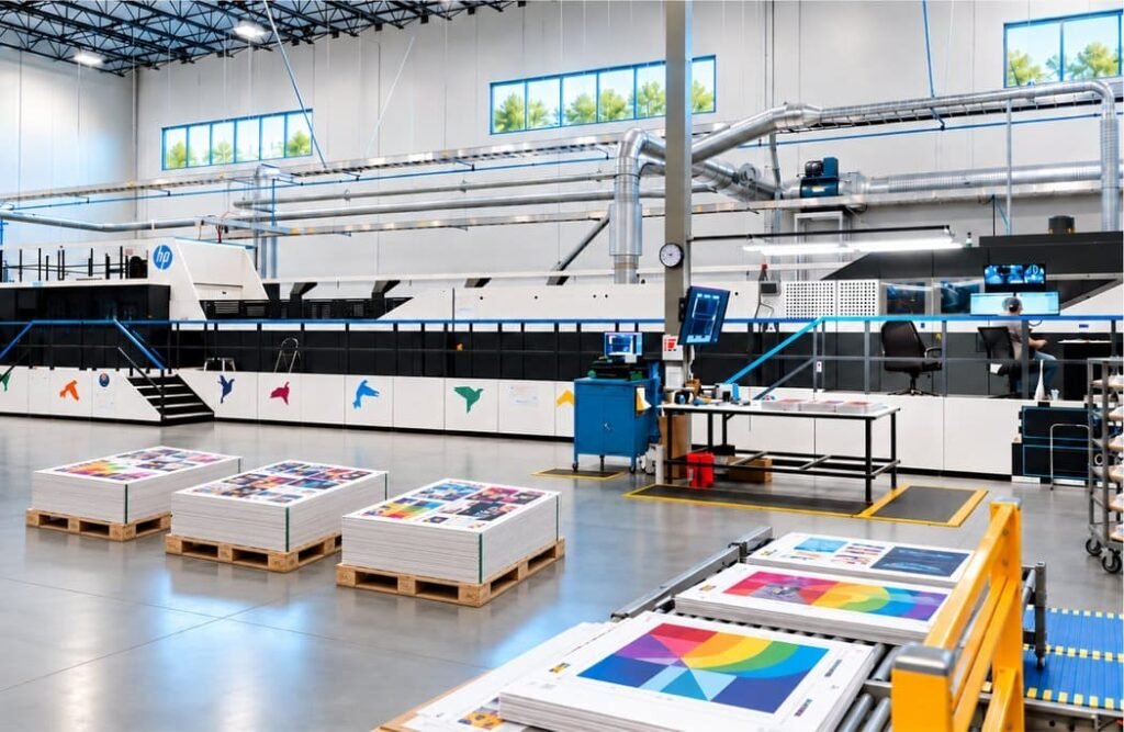 Vanguard Companies Expands Digital Manufacturing Capabilities and Capacity with New HP PageWide C550VP Digital Press